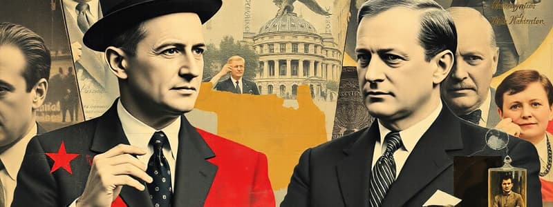 1920s U.S. Political Transformation Quiz