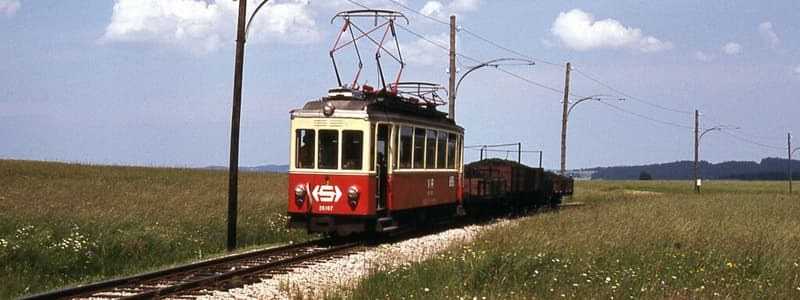 Züge bilden und vorbereiten: Auszuschließende Fahrzeuge