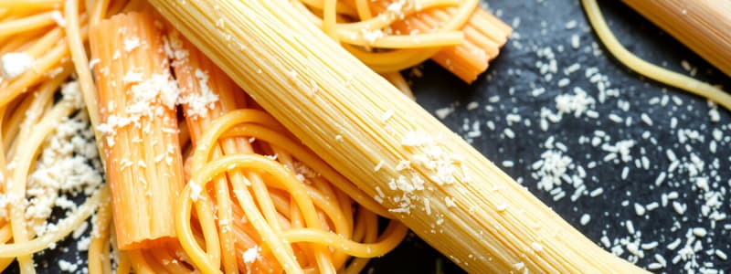 Types of Italian Pasta