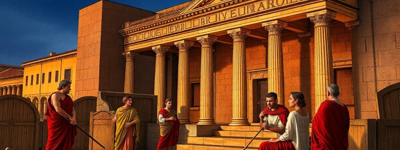 Ancient Rome History Quiz