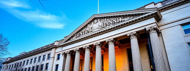 Banque Centrale et Taux d'Intérêt