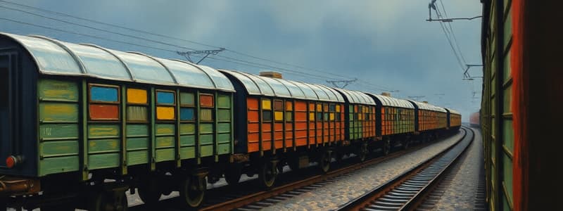 Types of Freight Wagons Overview