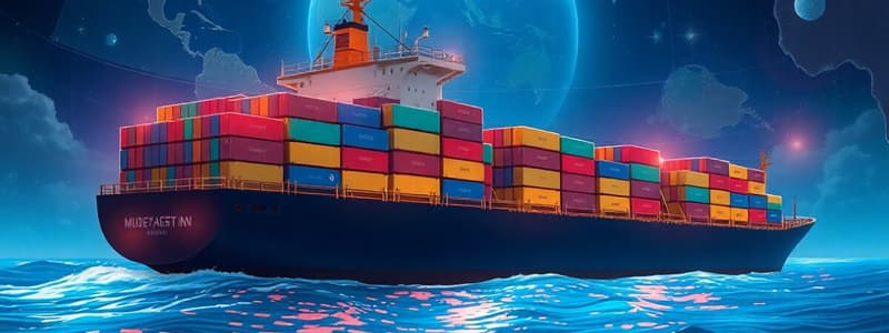 Mondialisation: Mers, Océans et Transport Maritime