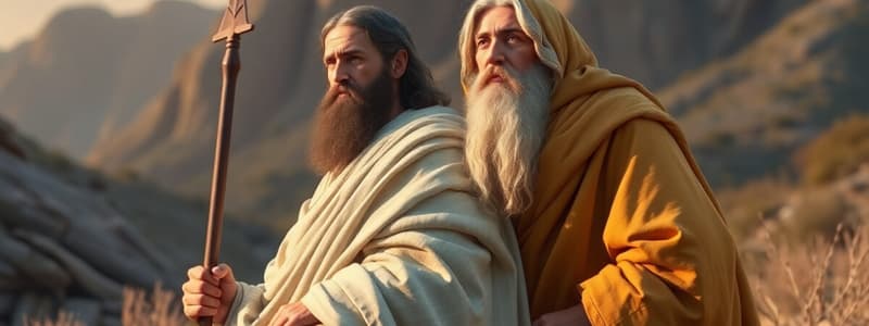 Moses and Joshua: Leading the Israelites