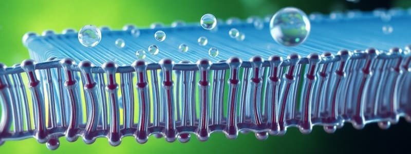 Cell Membrane Structure and Function