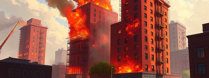 202.20 MID-RISE SIZE UP AND FIREGROUND FACTORS