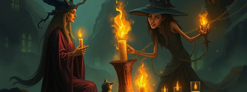 Candle Magic and Hexing Enemies