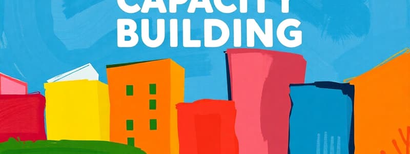 Oak 5 Capacity Building Playbook