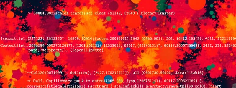 Data Structures Quiz