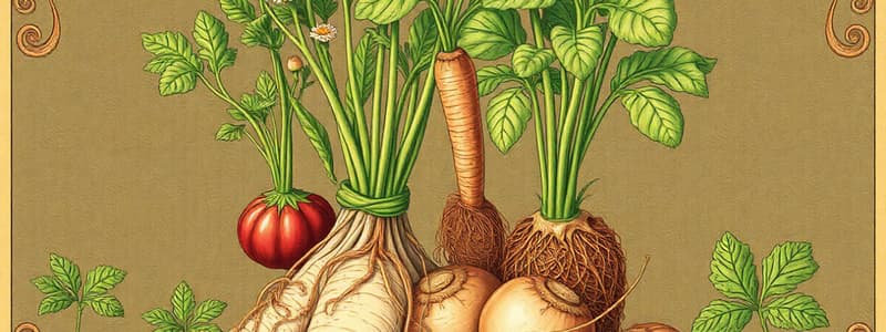 Vegetable Families Overview