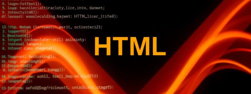 Introducción al Lenguaje HTML