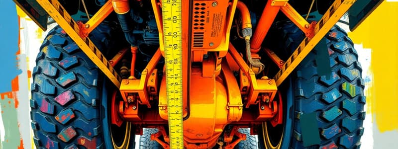 Undercarriage Measurement SOP