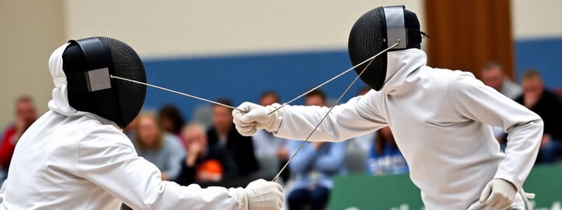 Fencing Tournament Structures