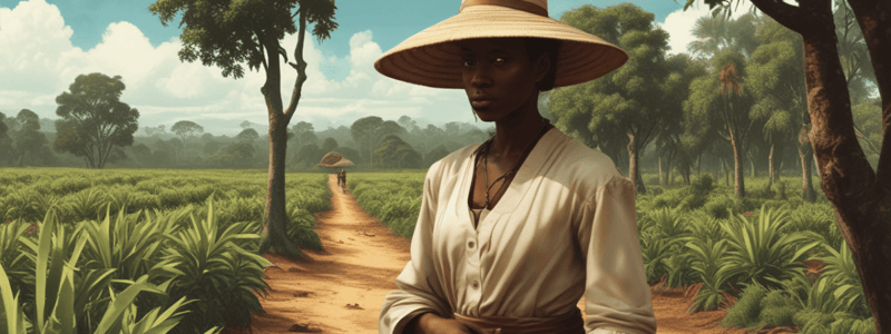 Sugar Plantations: Control of Enslaved Africans