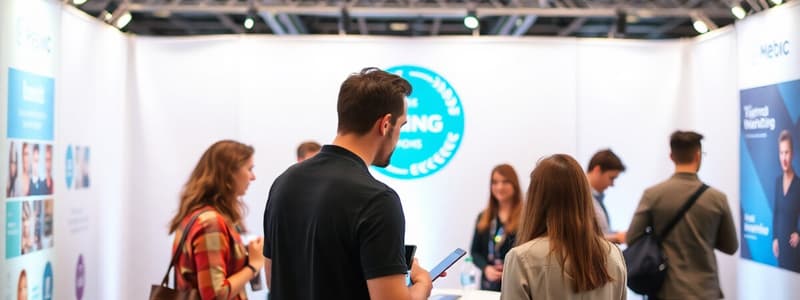 Introduction to Exhibitions and Events Marketing