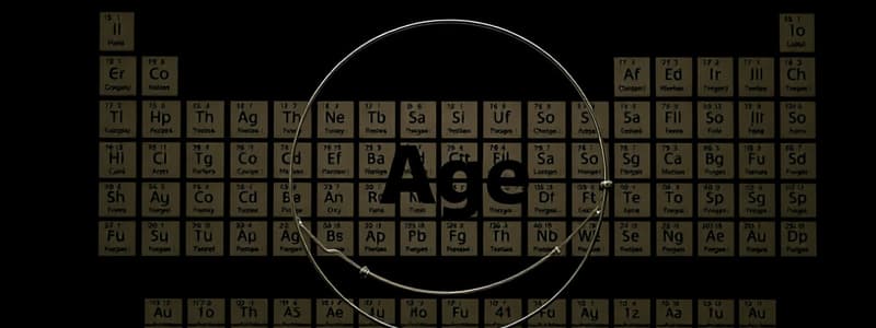 Chemistry Periodic Table Quiz