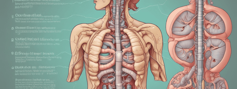 Gastritis and Esophagitis Quiz