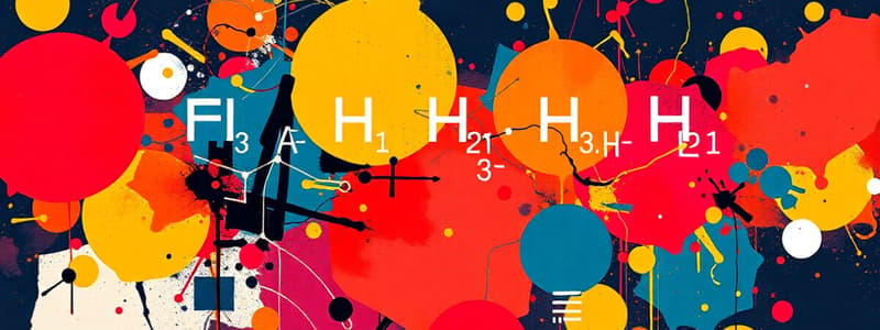 Chemical Formulas and Names Quiz