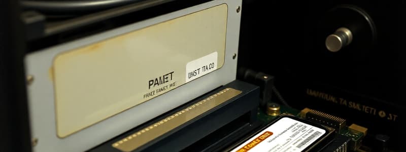 PATA Storage Devices Overview