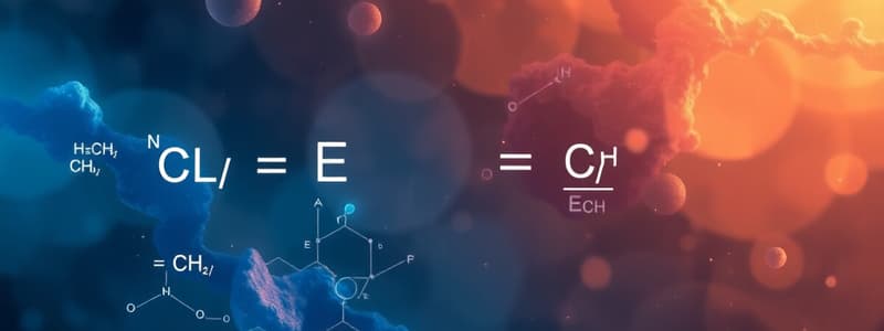 Balancing Chemical Equations