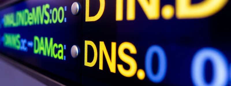 DNS – Domain Name System