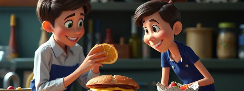 Pixar Movies and Food Photography Quiz