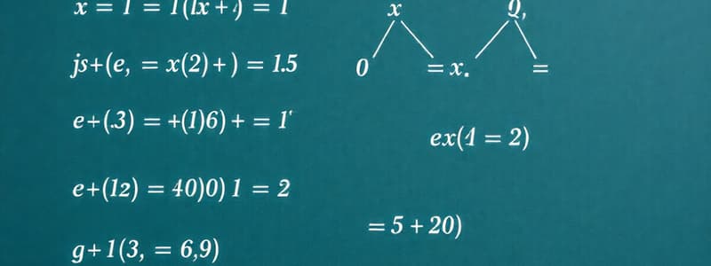 Quadratic Formula Relationships