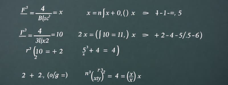 Matematika 10. razred - Kontrolna naloga