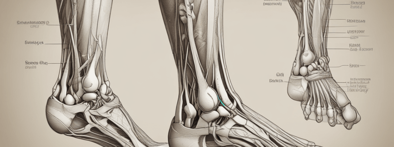 Anatomy of the Ankle Joint