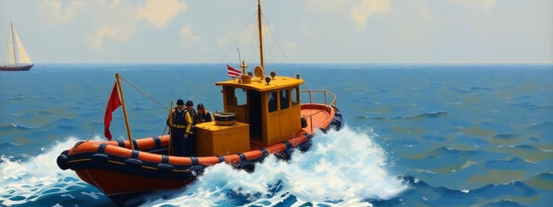 Safe Speed for Lifeboats Guidelines