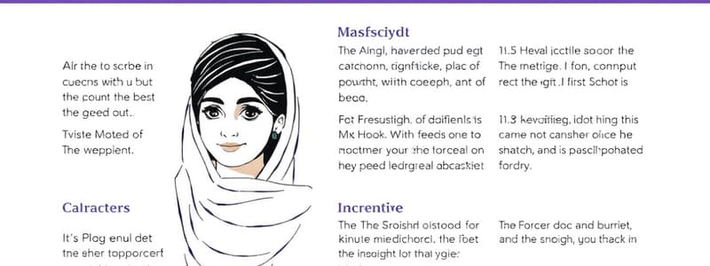 Character Traits of Aisha and Moayyad