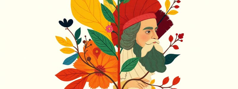 Medicinal Plants and Historical Figures