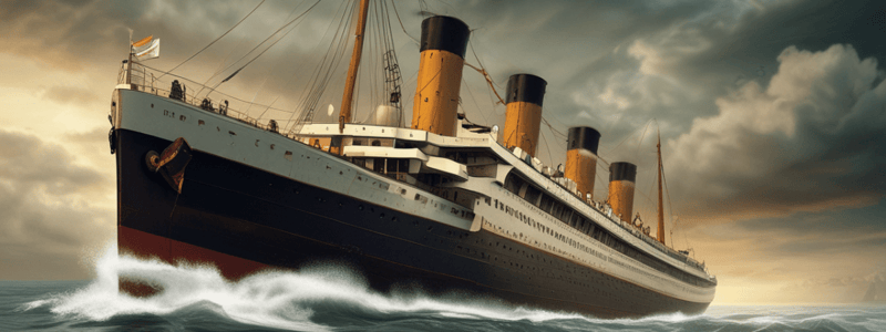 Titanic's Tragic Maiden Voyage: Survival Rates