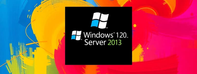 MCSA Windows Server 2012/R2 Chapter 2