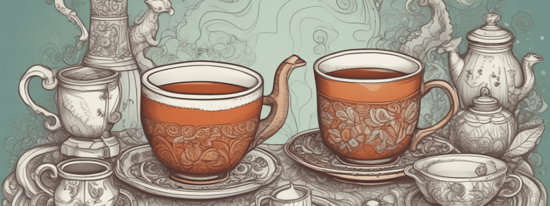 History and Enjoyment of Tea