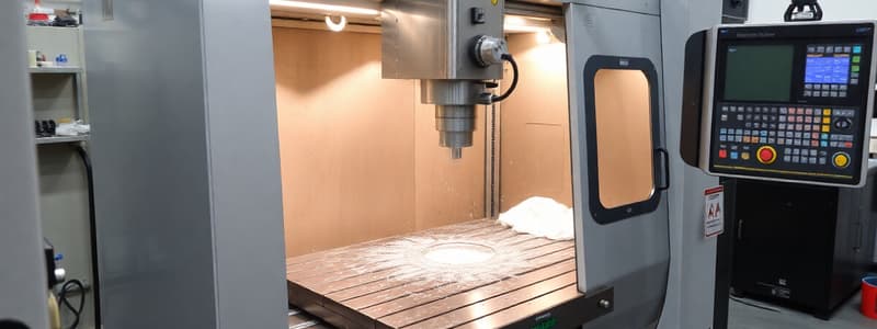 CNC-Fräsmaschine: Einrichtung und Sicherheit