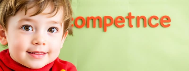 Educación Infantil: Adquisición de Competencias Clave