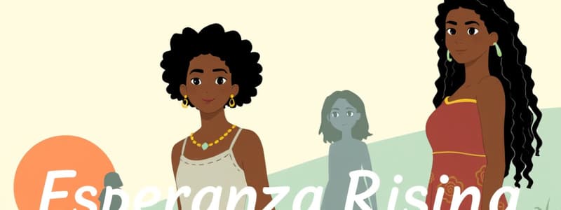 Esperanza Rising Key Characters and Setting