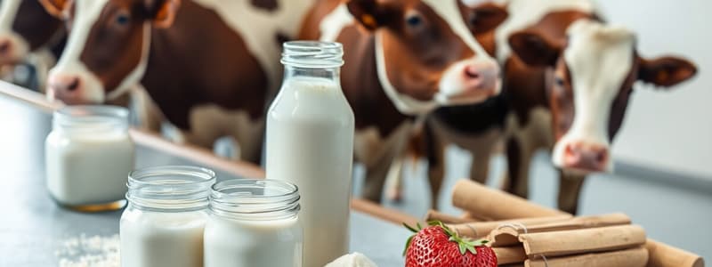 Overview of Milk Composition and Quality