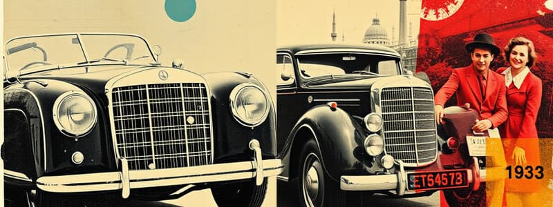 Daimler-Benz and Chrysler History Quiz