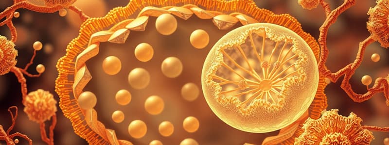 Cell Biology: Lipids and Membrane Structure