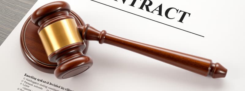 Contract Law Overview