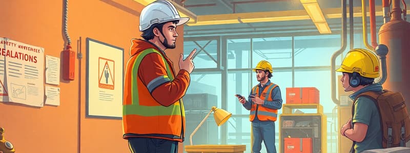 Workplace Safety Quiz