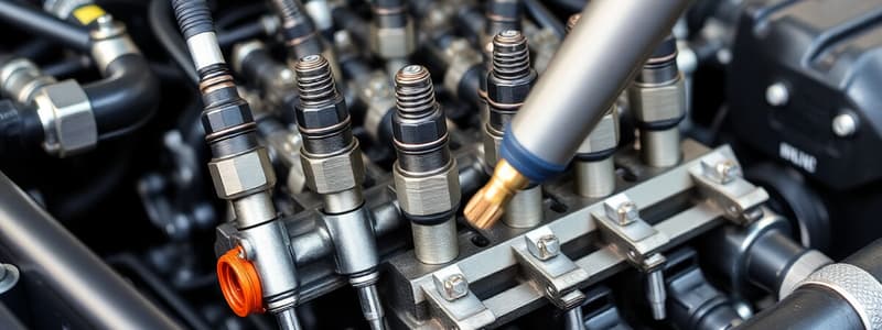 Injector Testing and Fuel Control Systems