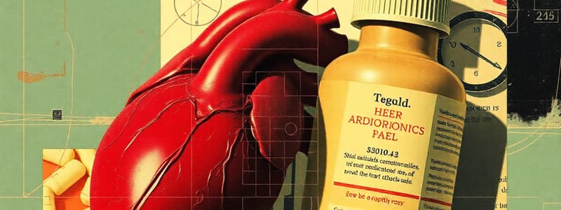 Médicaments de l'insuffisance cardiaque