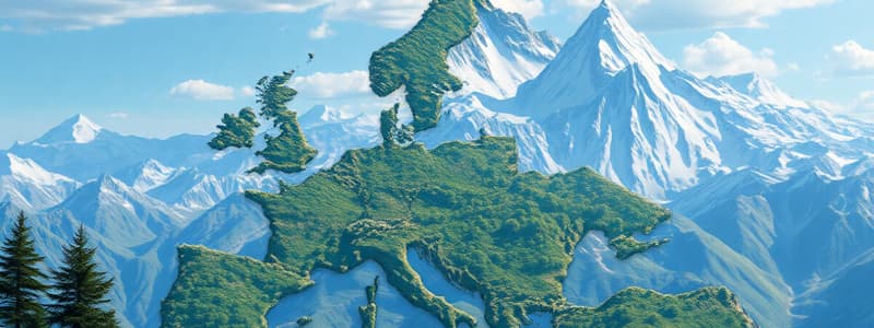 Geography of Europe Quiz