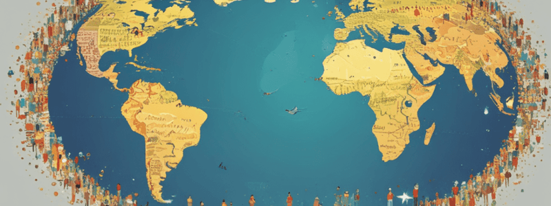 World Population Distribution Quiz