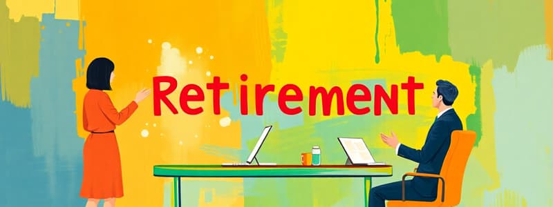 Operations Training: Accounts and Retirement Plans