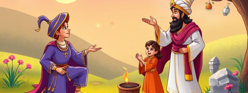 Aladdin's Story Quiz