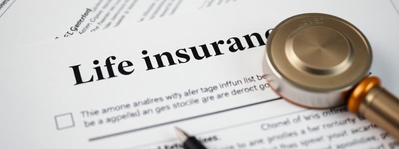 Life Insurance Policies Overview